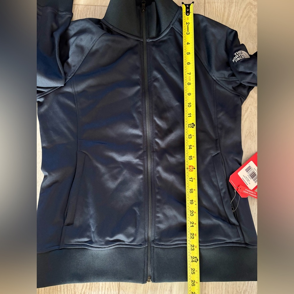 NWT North Face Women’s Tech Full Zip Fleece Jacket - L - Urban Navy - Picture 15 of 16